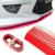 Protectie spoiler, prelungire bara fata/spate din cauciuc, culoare CARBON Rosu Protectie spoiler, prelungire bara fata/spate din cauciuc, culoare CARBON Rosu