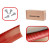 Protectie spoiler, prelungire bara fata/spate din cauciuc, culoare CARBON Rosu Protectie spoiler, prelungire bara fata/spate din cauciuc, culoare CARBON Rosu