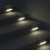 Set 8 Lampi solare LED pentru iluminat scari exterioare cu senzor crepuscular Set 8 Lampi solare LED pentru iluminat scari exterioare cu senzor crepuscular