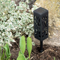 Set 4 lampi solare de gradina cu picior tip Set 4 lampi solare de gradina cu picior tip