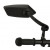 Set 2 Oglinzi retrovizoare pentru bicicleta, reglabile 360 grade, culoare Neagra