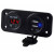 Panou electric suplimentar impermeabil pentru vehicule Off Road, ATV, SSV, tensiune 12-24V, 2 x USB si Voltmetru Panou electric suplimentar impermeabil pentru vehicule Off Road, ATV, SSV, tensiune 12-24V, 2 x USB si Voltmetru