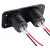 Panou electric suplimentar impermeabil pentru vehicule Off Road, ATV, SSV, tensiune 12-24V, 2 x USB si Voltmetru Panou electric suplimentar impermeabil pentru vehicule Off Road, ATV, SSV, tensiune 12-24V, 2 x USB si Voltmetru