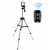 Trepied fotografic din aluminiu, compact, cu suport mobil 3D + Telecomanda Bluetooth