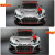 Set 2 Tije din Aluminiu reglabile pentru Consolidare Spoiler, lungime 15cm, IMITATIE CARBON