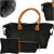 Set 3 piese, geanta de calatorie multifunctionala pentru carucior, set culoare negra, pentru mamici Set 3 piese, geanta de calatorie multifunctionala pentru carucior, set culoare negra, pentru mamici