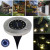 Lampa Solara estetica exterioara de gradina, cu 16 LED-uri, cu suport scurt Lampa Solara estetica exterioara de gradina, cu 16 LED-uri, cu suport scurt