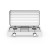 Aragaz de mici dimensiuni cu doua arzatoare pentru soferii de camion, rulote, camping, calatorii, dimensiune 47 x 27cm, culoare Alba