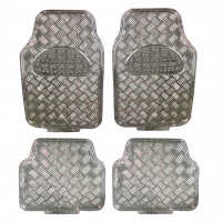 Covorase Auto Universale, model Diamond, culoare Crom Carbon Covorase Auto Universale, model Diamond, culoare Crom Carbon