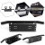 Bullbar aluminiu vopsit in camp electrostatic cu suport numar si proiectoare pentru vehicule offroad, culoare Neagra Bullbar aluminiu vopsit in camp electrostatic cu suport numar si proiectoare pentru vehicule offroad, culoare Neagra