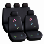 Set huse scaun auto ieftine, Universale 9 piese, model BUTTERFLY