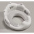 Colac WC, adaptor toaleta pentru copii dotat cu spatar si manere, dimensiune 40 cm, culoare Alb