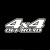 Sticker autoadeziv pentru vehicule Off Road, model 