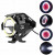Proiector LED cu Lupa, Angel Eye ALB si Devil Eye RED, alimentare 12V, pentru Off-Road, ATV, SSV, UTV Proiector LED cu Lupa, Angel Eye ALB si Devil Eye RED, alimentare 12V, pentru Off-Road, ATV, SSV, UTV