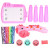 Masa Muzicala de Desen pentru copii cu Proiector, model Girafa, culoare Roz, 24 imagini, AVX-WT-222-2-PINK-GIRAFFE Masa Muzicala de Desen pentru copii cu Proiector, model Girafa, culoare Roz, 24 imagini, AVX-WT-222-2-PINK-GIRAFFE