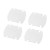 Protectie zgarieturi manere usa, transparent (set 4 buc.) Protectie zgarieturi manere usa, transparent (set 4 buc.)