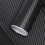 Folie colantare auto Carbon 3D - Negru (3m x 1,27m)