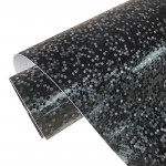 Folie auto decorativa Premium Honeycomb Black, model hexagonal 3D, autoadeziva, rezistenta UV, dimensiune 150 x 100cm