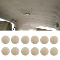 Set 12 clipsuri pentru reparatii tapiterie plafon auto, culoare Bej Set 12 clipsuri pentru reparatii tapiterie plafon auto, culoare Bej