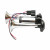 Claxon bitonal cu 2 goarne, Super Puternic, 178db, alimentare 12V cu compresor electric inclus, culoare Crom/Negru