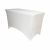 Husa pentru masa dreptunghiulara, culoare alba, elastica, dimensiune 120 x 60 x 74cm