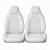 Set huse scaune auto Premium, model BLAZE Luxor, design Sportiv, universale, ergonomice, Piele Ecologica cu insertii textile, culoare Crem/Gri Set huse scaune auto Premium, model BLAZE Luxor, design Sportiv, universale, ergonomice, Piele Ecologica cu insertii textile, culoare Crem/Gri