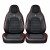 Set huse scaune auto Premium, model BLAZE Torque, design Sportiv, universale, ergonomice, Piele Ecologica cu insertii textile, culoare Negru/Rosu Set huse scaune auto Premium, model BLAZE Torque, design Sportiv, universale, ergonomice, Piele Ecologica cu insertii textile, culoare Negru/Rosu