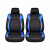 Set huse scaune auto Premium, model DIAMOND Drive, design Sportiv, universale, ergonomice, Piele Ecologica Matlasata, culoare Negru/Albastru Set huse scaune auto Premium, model DIAMOND Drive, design Sportiv, universale, ergonomice, Piele Ecologica Matlasata, culoare Negru/Albastru