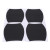Set 4 bucati protectie zgarieturi manere usa din autocolant carbon 3D Negru Set 4 bucati protectie zgarieturi manere usa din autocolant carbon 3D Negru