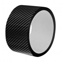 Rola ornament bandouri sau praguri autoadeziv din autocolant Carbon 5D, dimensiune 148 x 4 cm, culoare Neagra Rola ornament bandouri sau praguri autoadeziv din autocolant Carbon 5D, dimensiune 148 x 4 cm, culoare Neagra