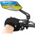 Set 2 Oglinzi retrovizoare pentru bicicleta, reglabile 360 grade, culoare Neagra