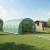 Solar de gradina, dimensiune 500x300x200cm, folie verde PE cu plasa 140g/mp UV, 1 usa, 10 ferestre, teava otel galvanizat de 19mm Solar de gradina, dimensiune 500x300x200cm, folie verde PE cu plasa 140g/mp UV, 1 usa, 10 ferestre, teava otel galvanizat de 19mm