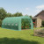 Solar de gradina, dimensiune 500x300x200cm, folie verde PE cu plasa 140g/mp UV, 1 usa, 10 ferestre, teava otel galvanizat de 19mm Solar de gradina, dimensiune 500x300x200cm, folie verde PE cu plasa 140g/mp UV, 1 usa, 10 ferestre, teava otel galvanizat de 19mm
