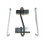 Suport Universal pentru fixare - asigurare baterie auto, metalic, culoare neagra